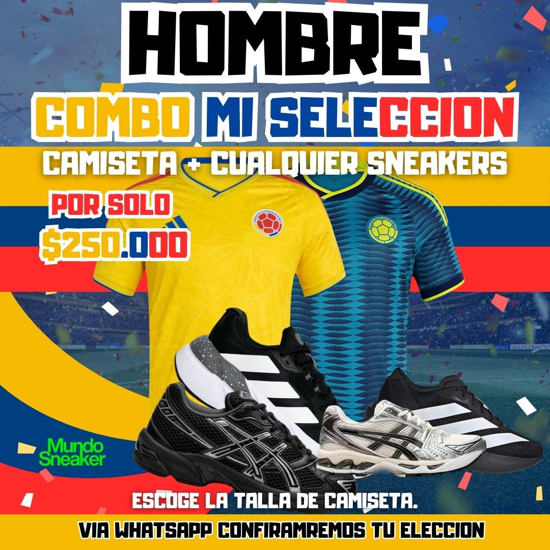 COMBO MI SELECCION HOMBRE💛💙❤️