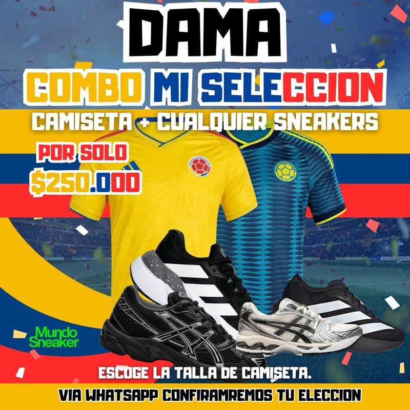 COMBO MI SELECCION DAMA💛💙❤️