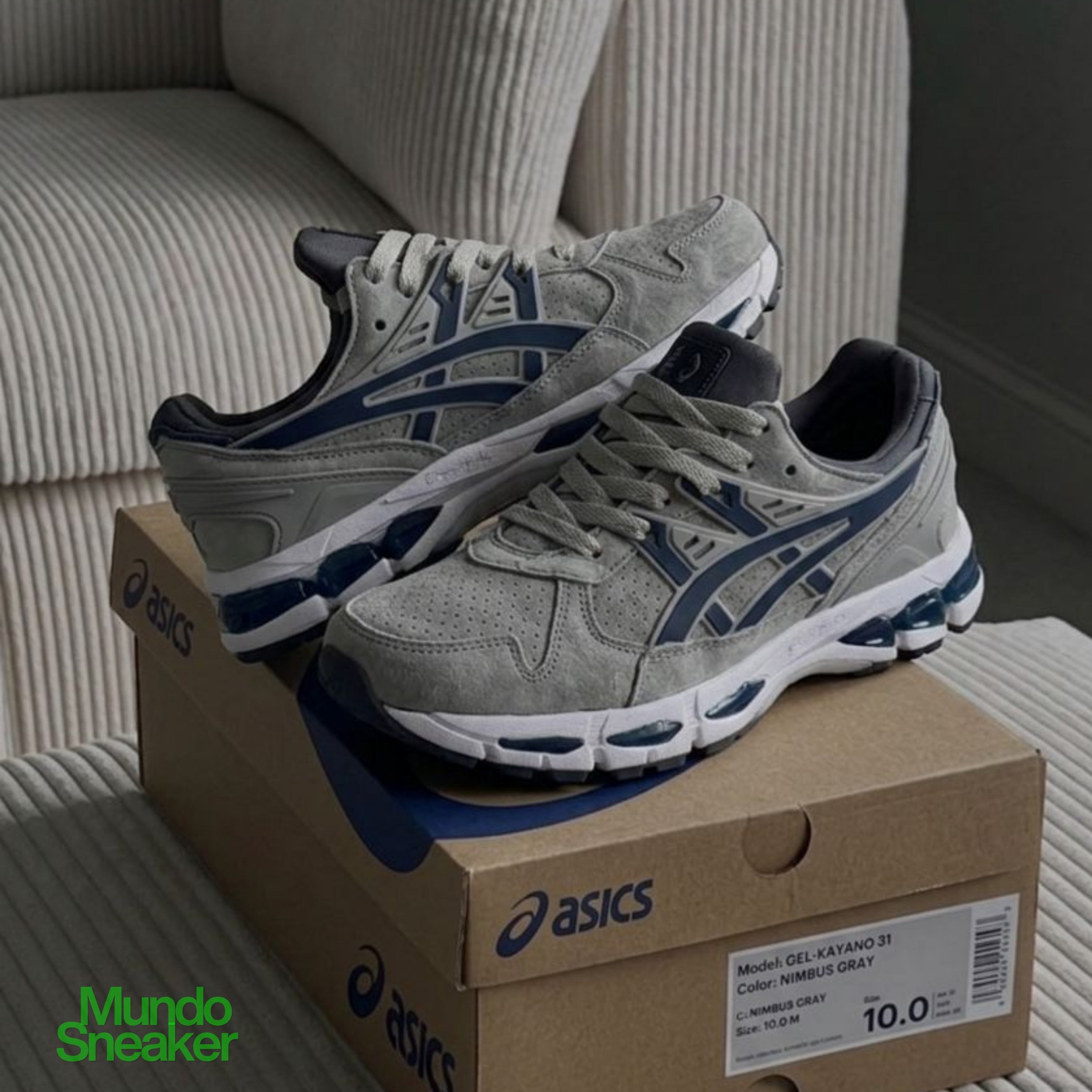 ASICS KAYANO GRIS