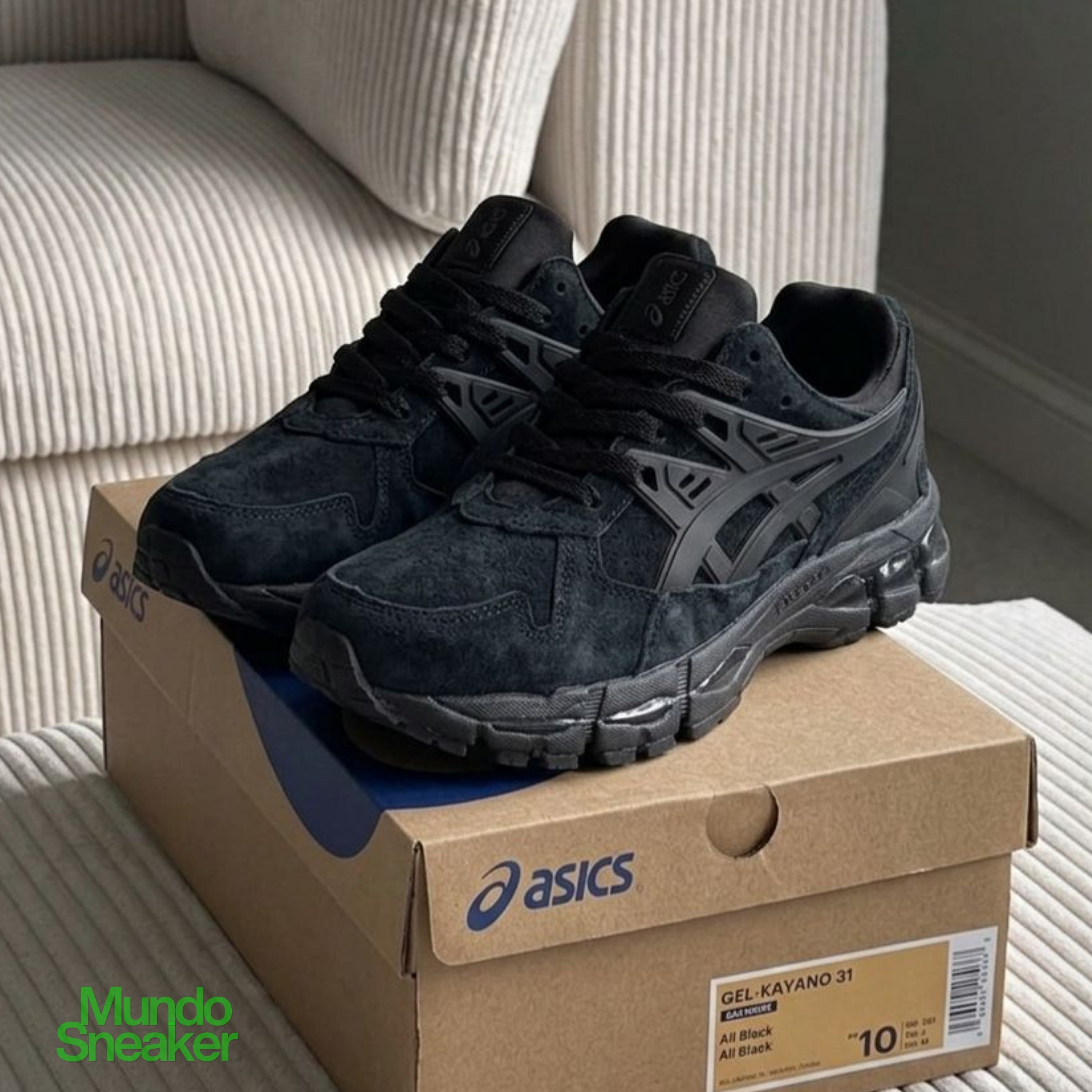 ASICS KAYANO NEGRA