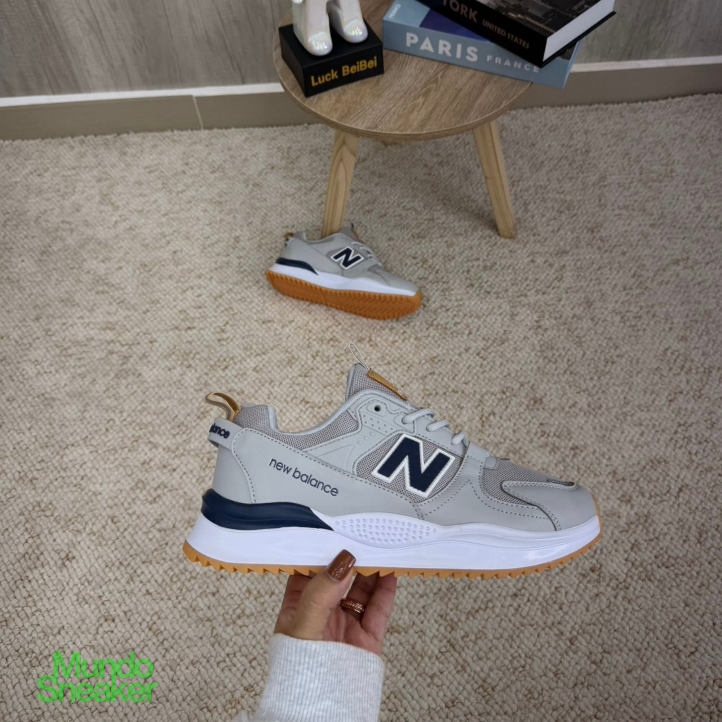 NEW BALANCE 999 GRIS AZUL